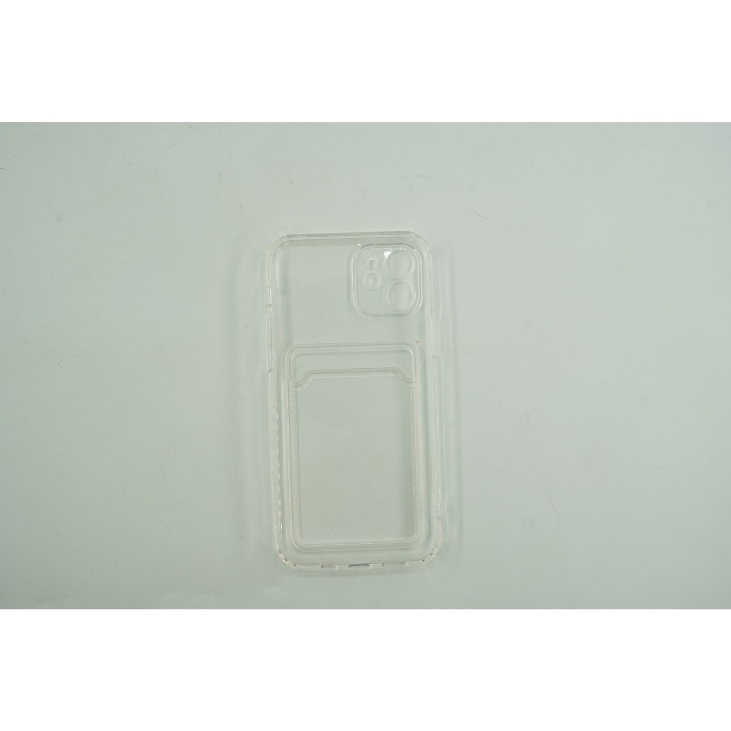 Husa protectie cu suport card compatibila cu Samsung A32 5G Transparent