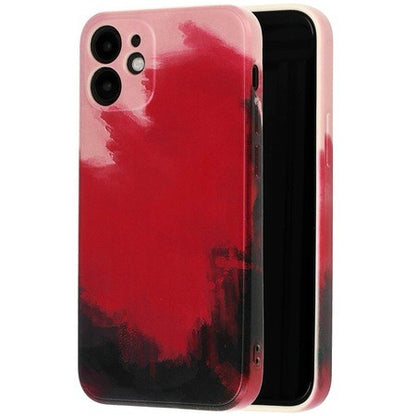 Husa protectie Klevo compatibila cu Apple iPhone 11 Pro Tpu Ombre, Roz/Mov/Negru