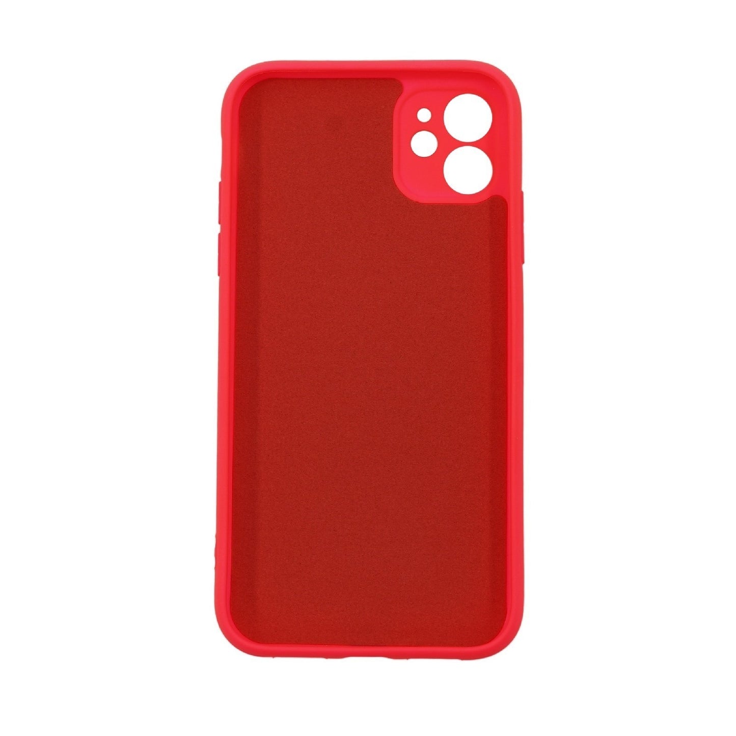 Husa protectie,Klevo, compatibila cu Apple iPhone 12 Liquid Silicone Case Fucshia