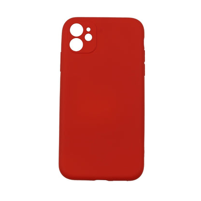 Husa protectie Klevo compatibila cu Apple iPhone 12 Liquid Silicone Case Rosu