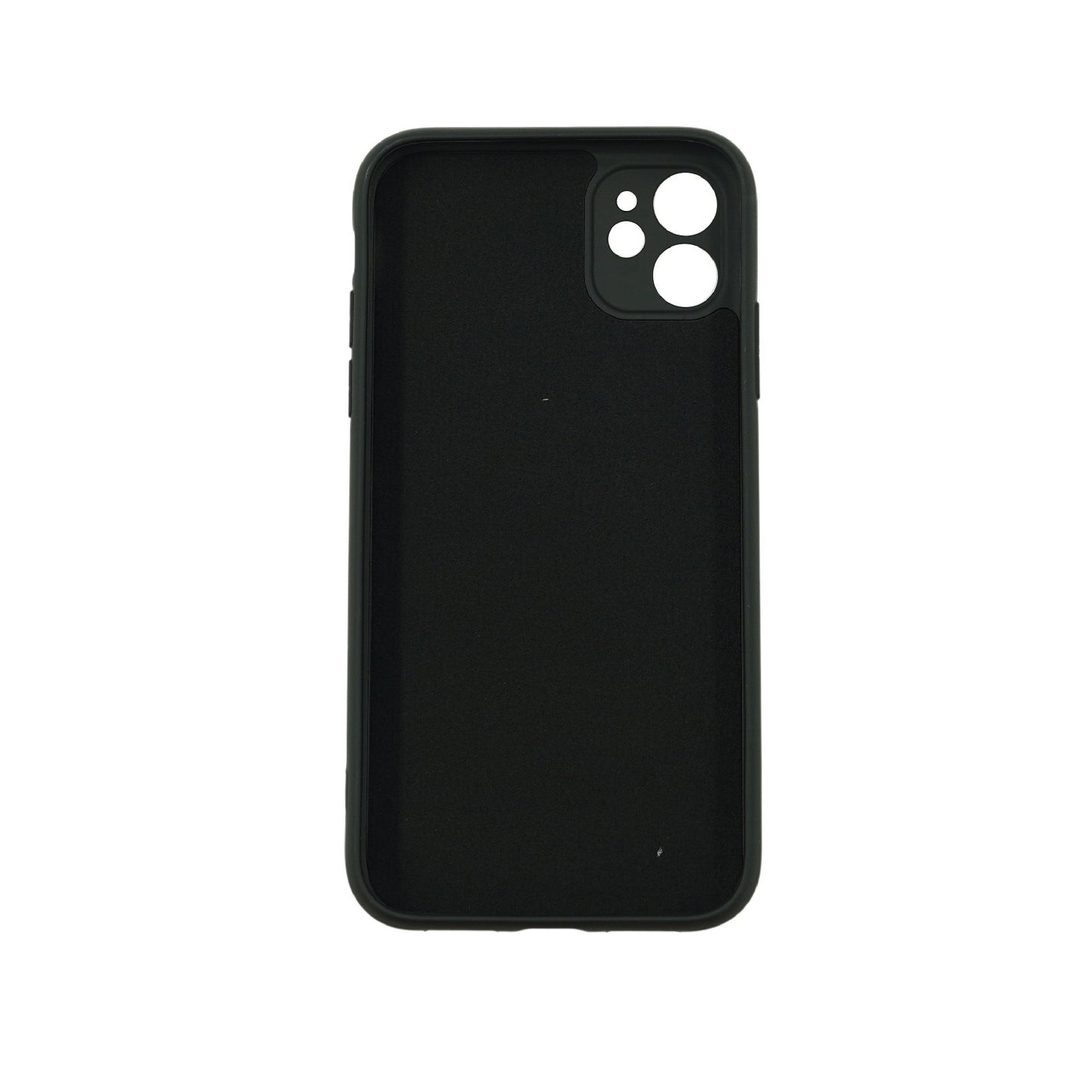 Husa protectie, Klevo, compatibila cu Apple iPhone 12 Mini Liquid Silicone Negru