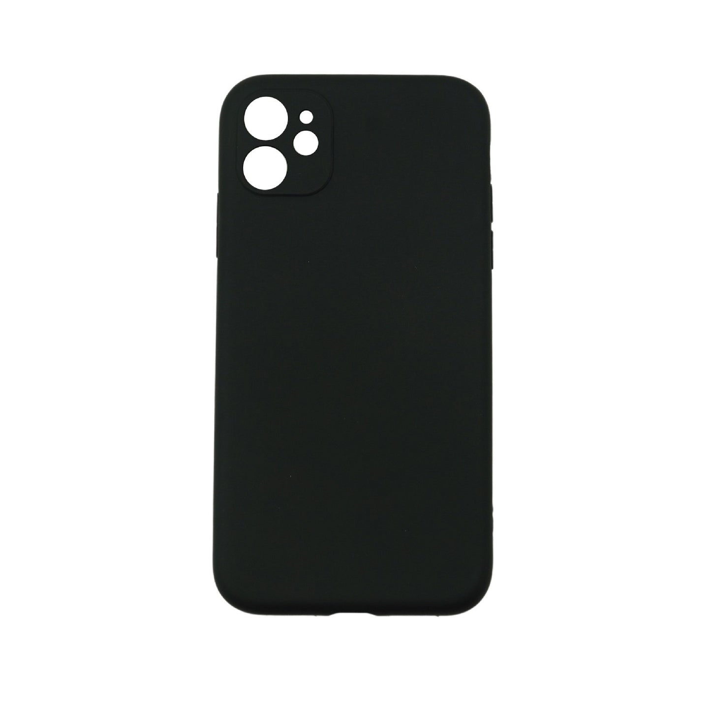 Husa protectie, Klevo, compatibila cu Apple iPhone 12 Mini Liquid Silicone Negru
