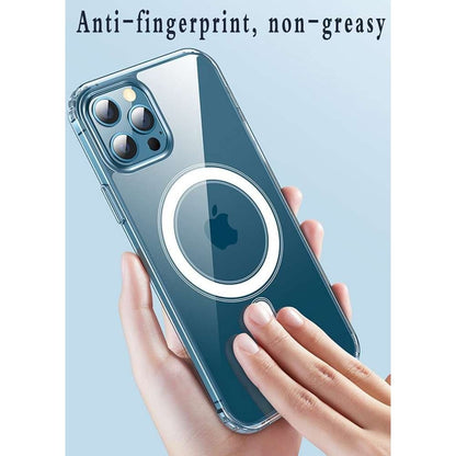 Husa protectie Klevo compatibila cu Apple iPhone 12 Mini Mag Safe Silicone Transparent