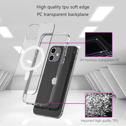 Husa protectie Klevo compatibila cu Apple iPhone 12 Pro Max Mag Safe Silicone Transparent