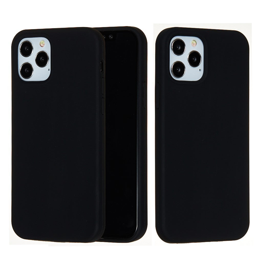 Husa protectie Klevo compatibila cu Apple iPhone 13 Liquid Silicone Negru