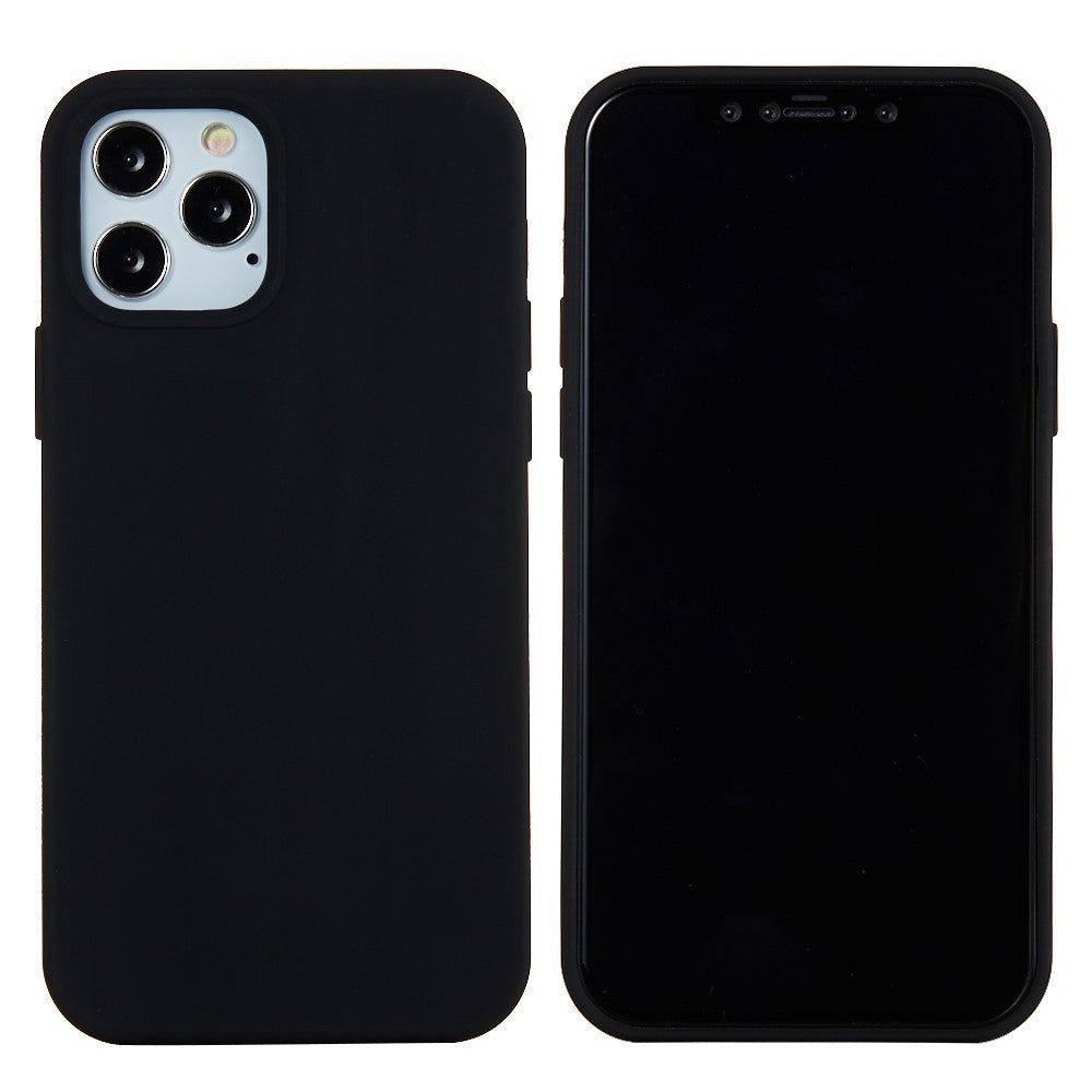 Husa protectie Klevo compatibila cu Apple iPhone 13 Liquid Silicone Negru