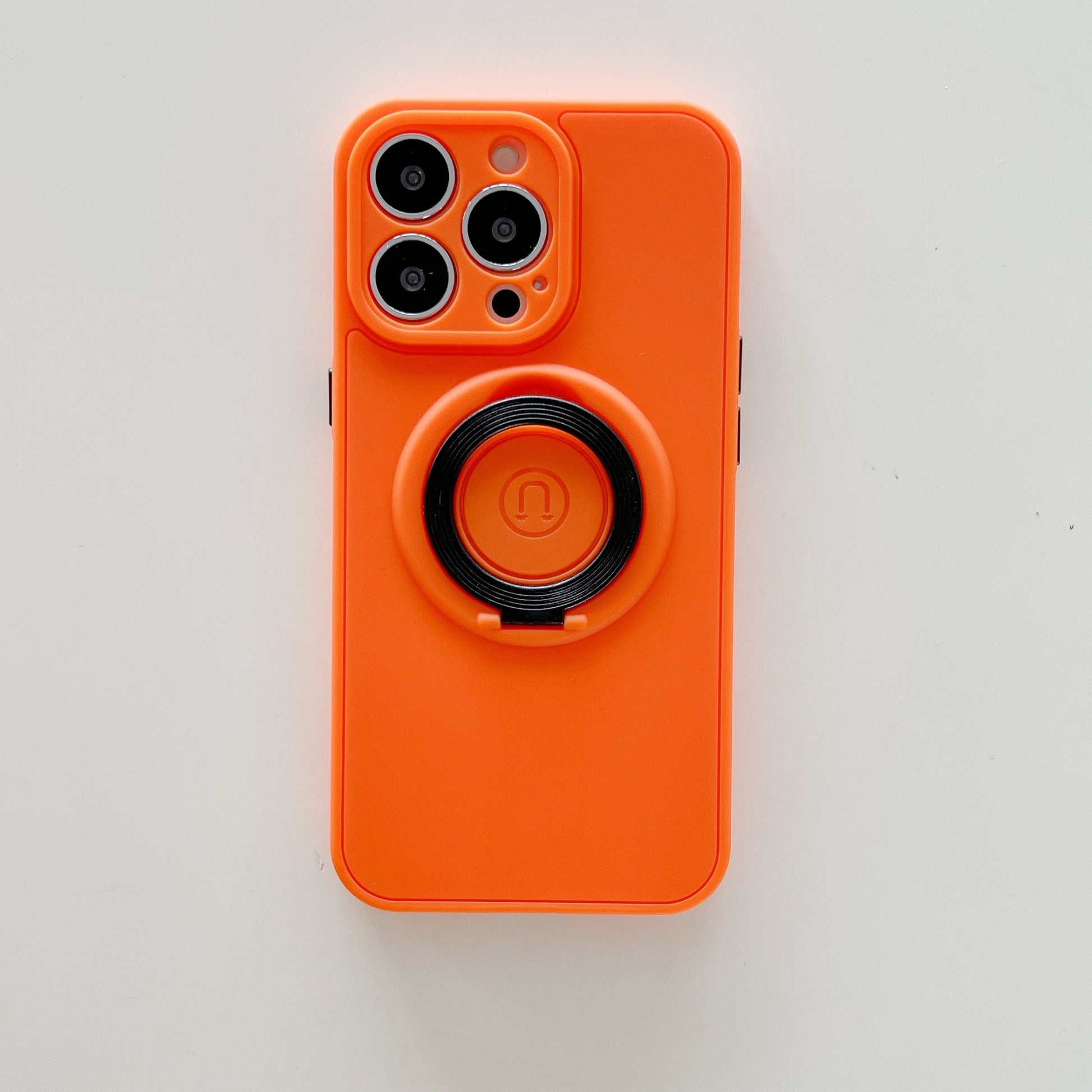 Husa protectie Klevo compatibila cu Apple iPhone 13 Mag Safe Silicone Portocaliu
