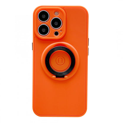 Husa protectie Klevo compatibila cu Apple iPhone 13 Mag Safe Silicone Portocaliu