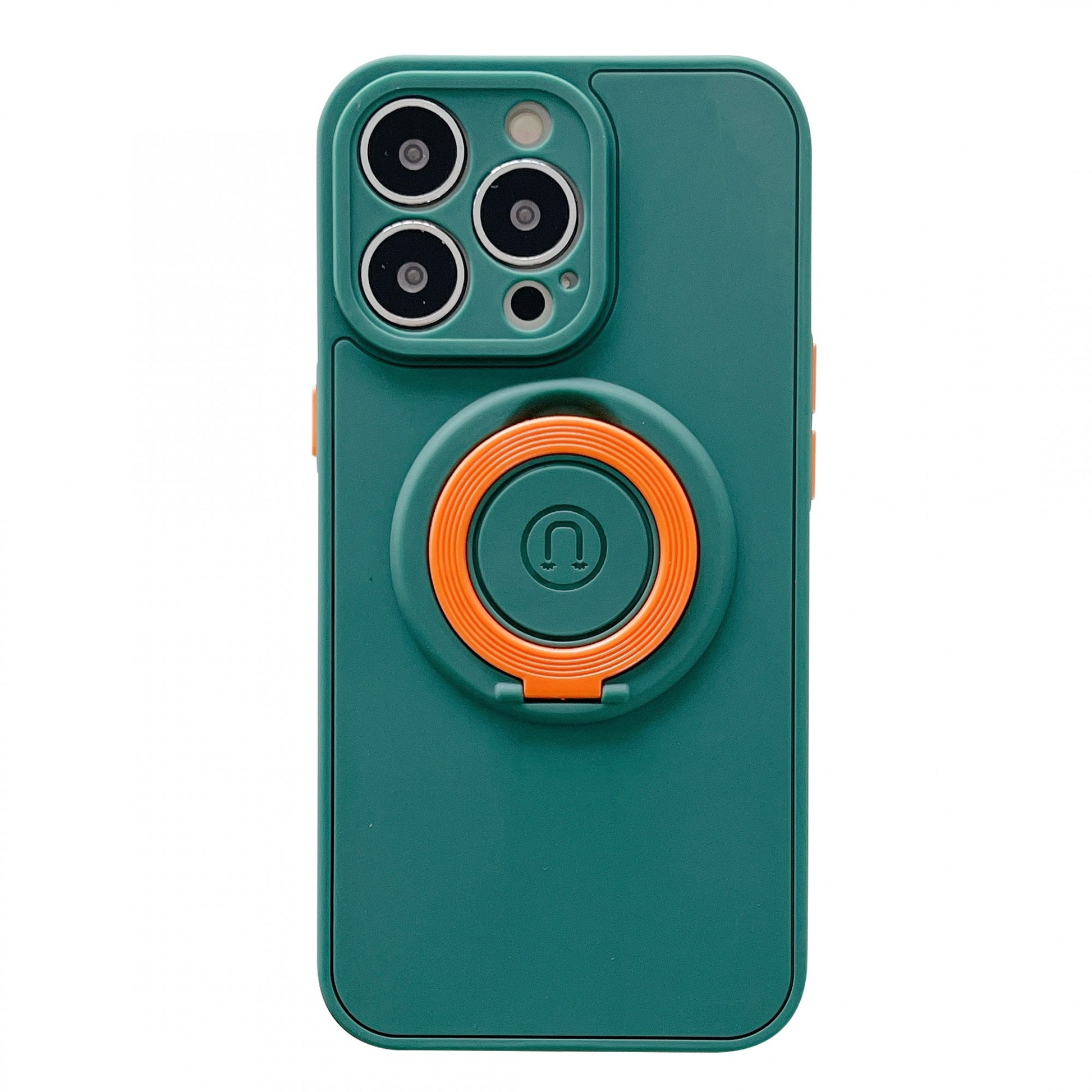 Husa protectie Klevo compatibila cu Apple iPhone 13 Mini Mag Safe Silicone Verde