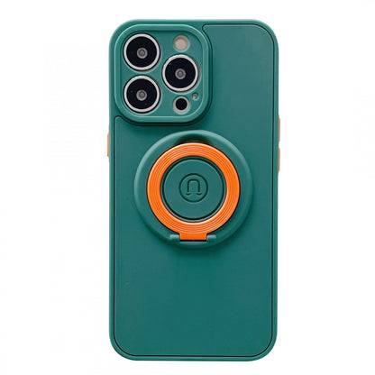 Husa protectie Klevo compatibila cu Apple iPhone 13 Mini Mag Safe Silicone Verde