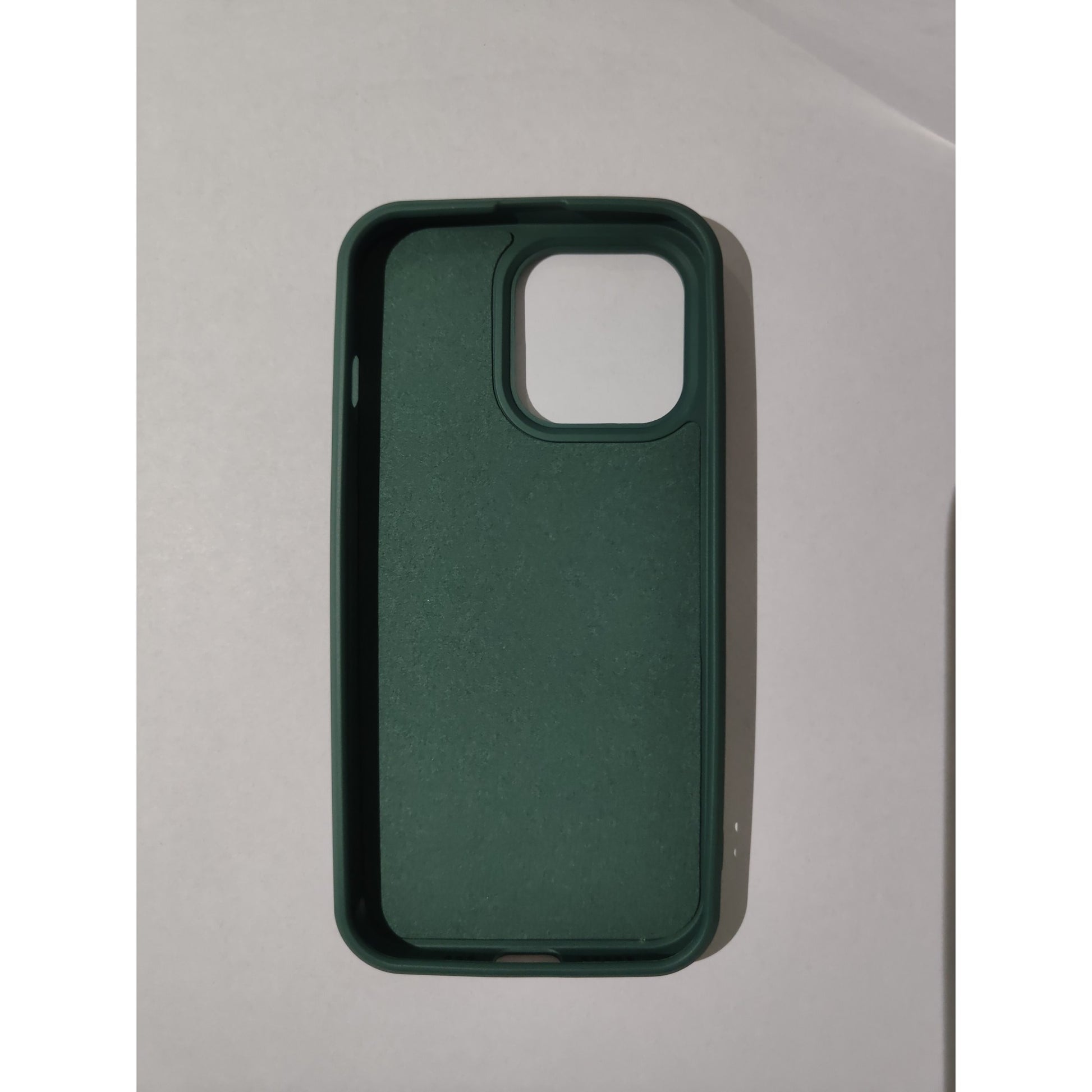 Husa protectie Klevo compatibila cu Apple iPhone 13 Pro Liquid Silicone Ring cu suport rotativ Verde