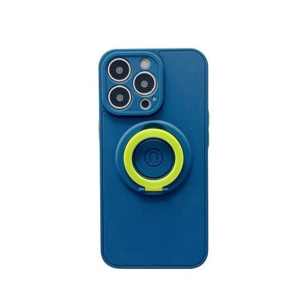 Husa protectie Klevo compatibila cu Apple iPhone 13 Pro Mag Safe Silicone Albastru