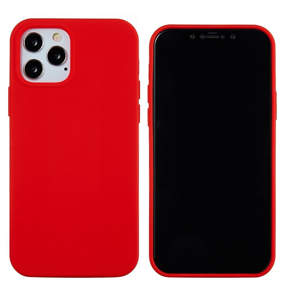 Husa protectie Klevo compatibila cu Apple iPhone 13 Pro Max Liquid Silicone Rosu
