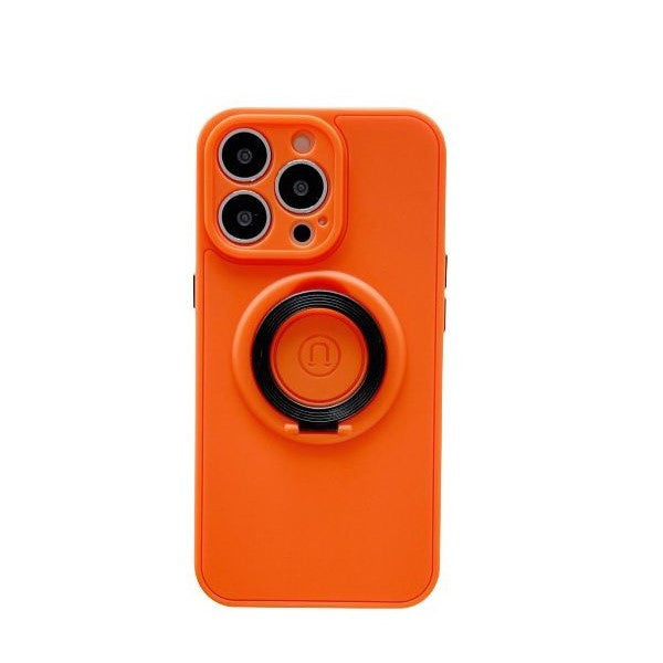 Husa protectie Klevo compatibila cu Apple iPhone 13 Pro Max Mag Safe Silicone Portocaliu
