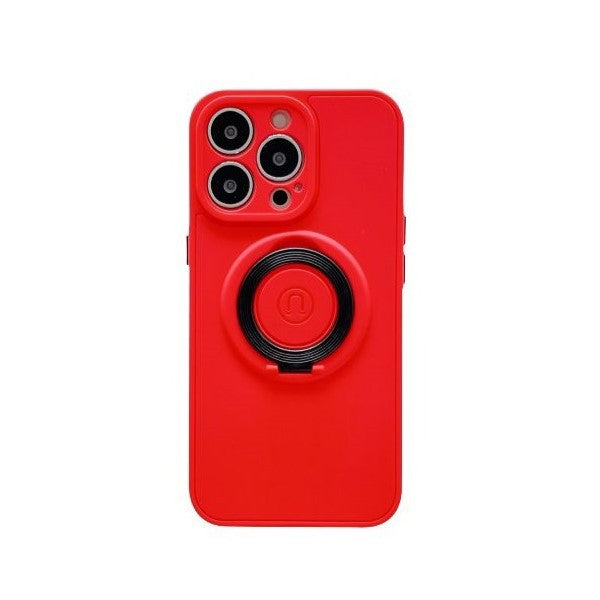 Husa protectie Klevo compatibila cu Apple iPhone 13 Pro Max Mag Safe Silicone Rosu