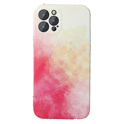 Husa protectie Klevo compatibila cu Apple iPhone 7/8G/SE2020 Tpu Ombre, Roz/Galben