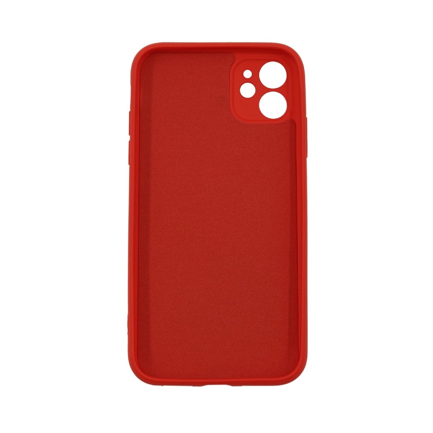 Husa protectie,Klevo, compatibila cu Apple iPhone 12 Liquid Silicone Case Rosu