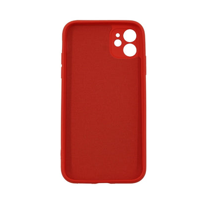 Husa protectie,Klevo, compatibila cu Apple iPhone 12 Liquid Silicone Case Rosu