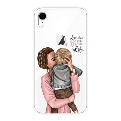 Husa protectie Klevo compatibila cu Huawei Nova 9 Glass print Lovin the Mom Multicolor