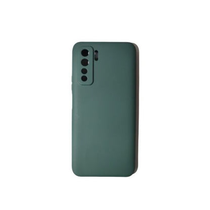 Husa protectie Klevo compatibila cu Huawei P40 Lite 5G Liquid Silicone Case Verde