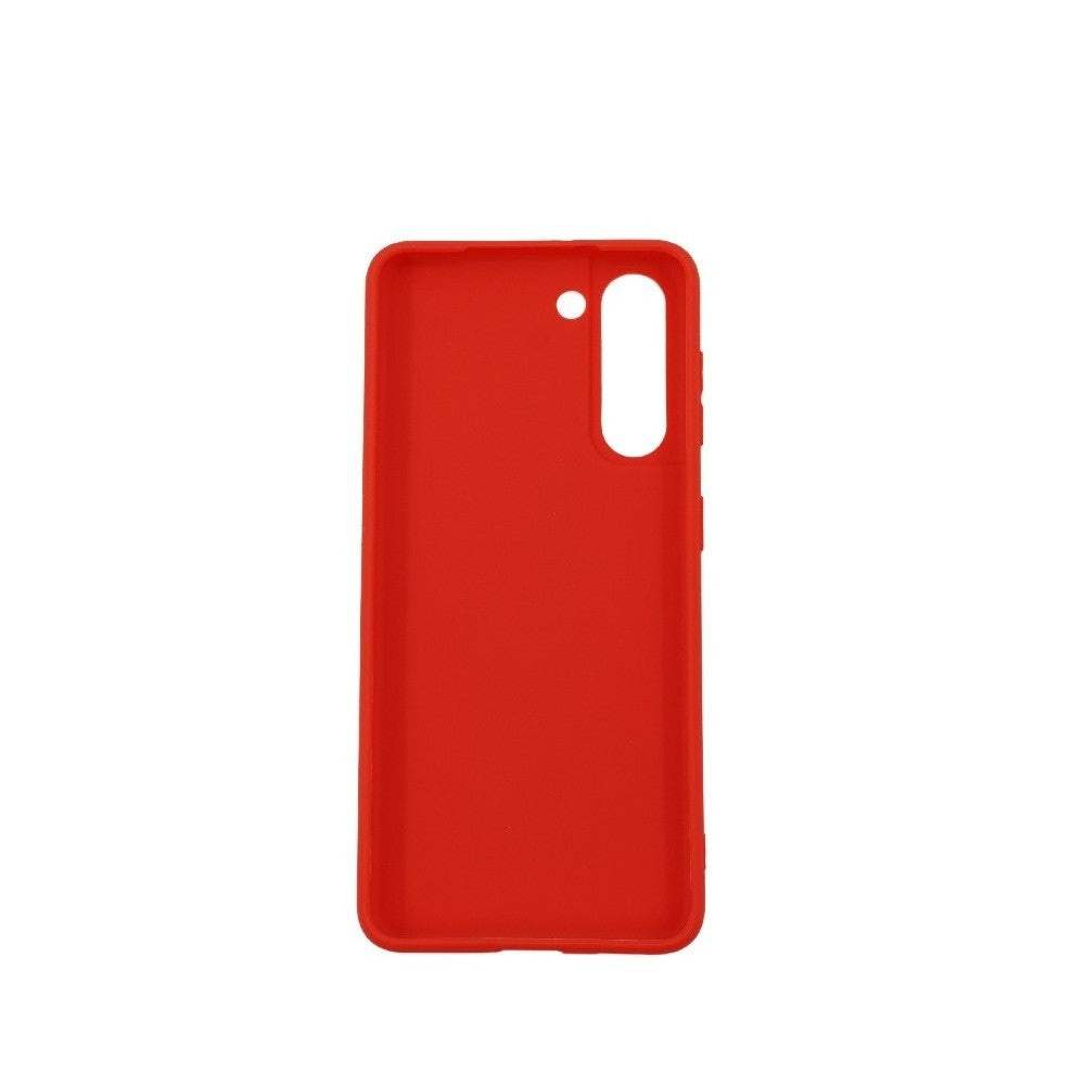 Husa protectie Klevo compatibila cu Huawei P40 Lite Matte Tpu Rosu