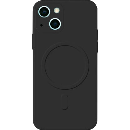 Husa protectie Klevo compatibila cu iPhone 14 Pro Max, Liquid MagSafe, ring-shaped, magnetica, Negru