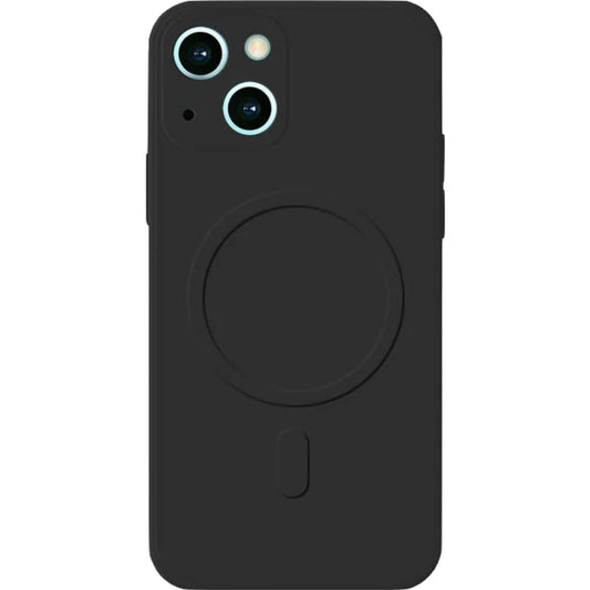 Husa protectie Klevo compatibila cu iPhone 14 Pro Max, Liquid MagSafe, ring-shaped, magnetica, Negru