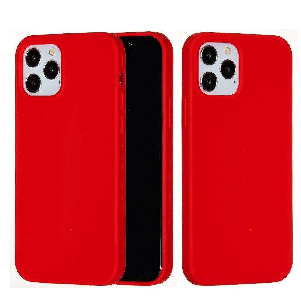 Husa protectie Klevo compatibila cu Samsung A11 Liquid Silicone Case Rosu