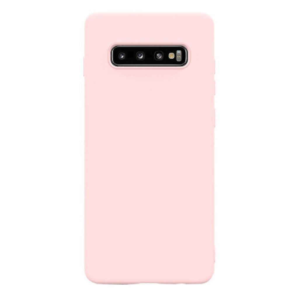 Husa protectie Klevo compatibila cu Samsung Galaxy S10 Plus Matte Tpu Roz