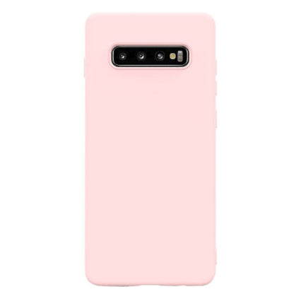 Husa protectie Klevo compatibila cu Samsung Galaxy S10 Plus Matte Tpu Roz