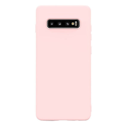 Husa protectie Klevo compatibila cu Samsung Galaxy S10E Matte Tpu Roz