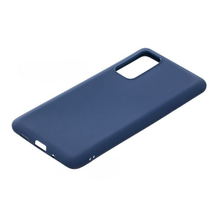Husa protectie Klevo compatibila cu Samsung Galaxy S21 Ultra Liquid Silicone Case Albastru