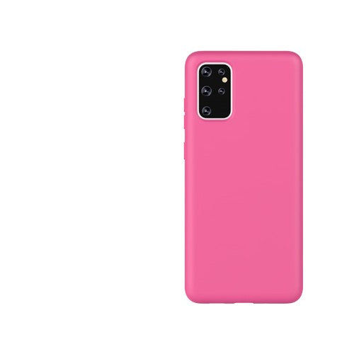 Husa protectie Klevo compatibila cu Samsung Galaxy S21 Ultra Liquid Silicone Case, Fuchsia