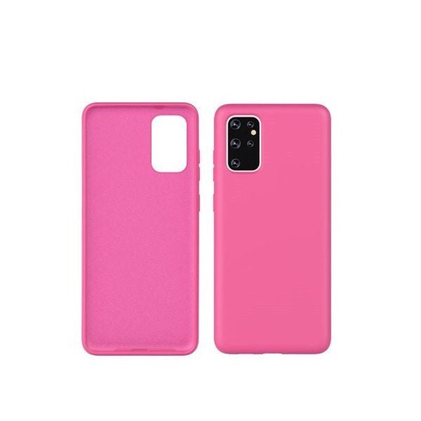 Husa protectie Klevo compatibila cu Samsung Galaxy S21 Ultra Liquid Silicone Case, Fuchsia