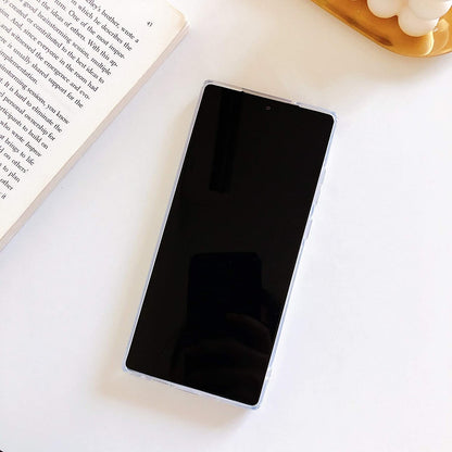 Husa protectie Klevo compatibila cu Samsung Galaxy S21 Ultra Soft IMD TPU Marble Geometric Roz