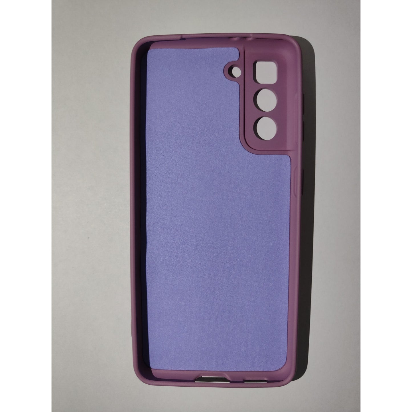 Husa protectie Klevo compatibila cu Samsung S21 5G Liquid Silicone Case Mov