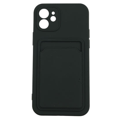 Husa protectie Klevo cu suport card compatibila cu Samsung Galaxy A21S Negru