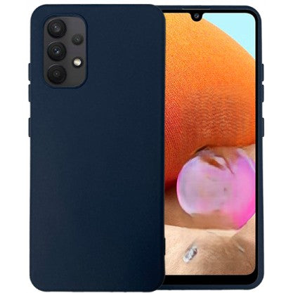 Husa de Protectie, Klevo, pentru Samsung Galaxy A32 5G, din TPU + PC, cu Suport pentru Card, Albastru Inchis