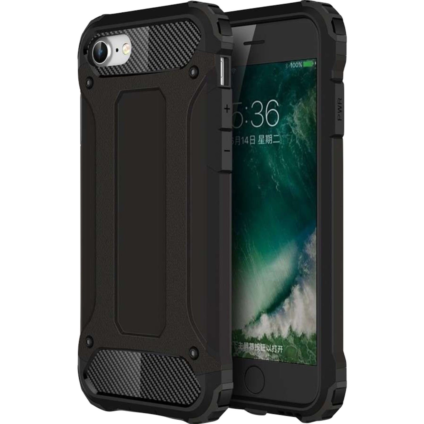 Husa protectie Klevo pentru Huawei P Smart Z Defender Model 1, Negru