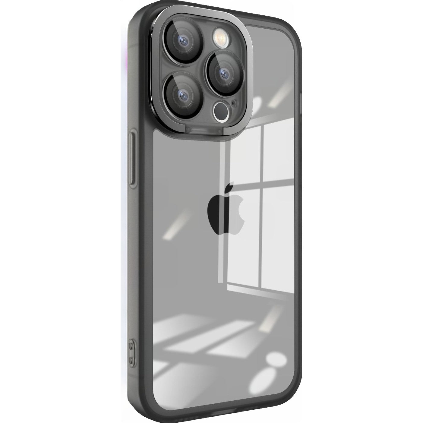 Husa protectie Klevo pentru Samsung A13 5G Electroplated cu  suport pentru camera, 1.5 mm grosime, protectie camera, Negru