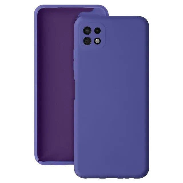 Husa protectie Klevo pentru Samsung A22 5G Liquid Silicone Mov