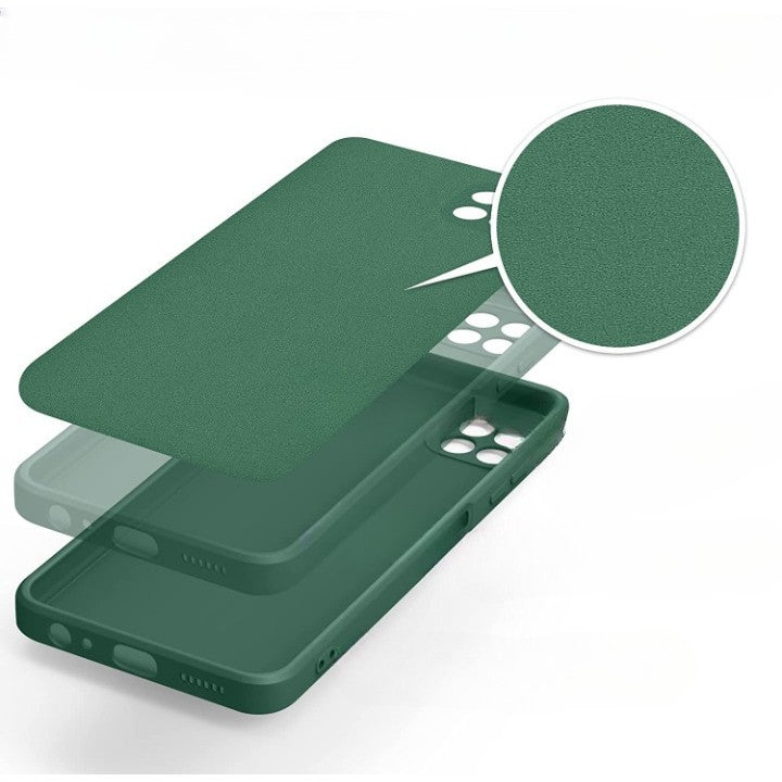 Husa protectie Klevo pentru Samsung A22 5G Liquid Silicone Verde