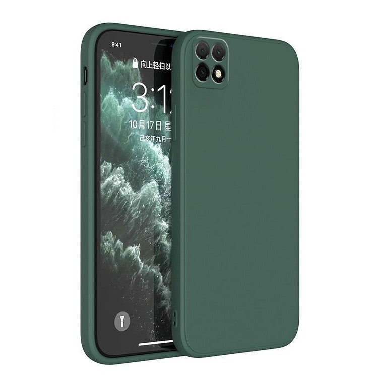 Husa protectie Klevo pentru Samsung A22 5G Liquid Silicone Verde