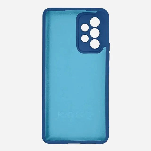 Husa protectie Klevo pentru Samsung A53 5G Liquid Silicone Albastru Inchis
