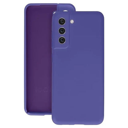 Husa protectie Klevo pentru Samsung S21 FE Liquid Silicone Mov