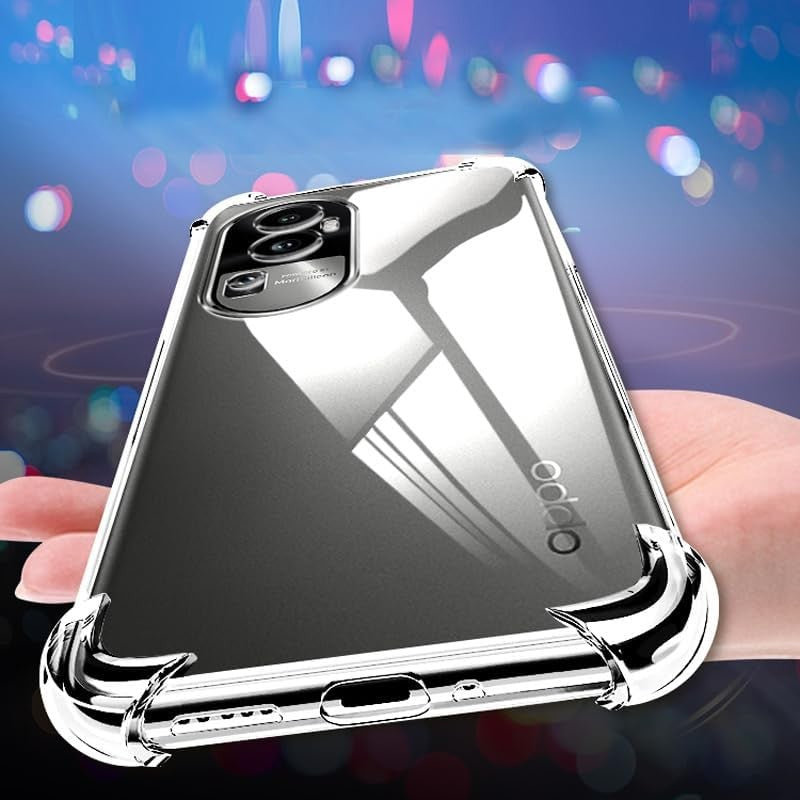 Husa protectie pentru Oppo A54 5G, Klevo, TPU, Antisoc, Protectie colturi, Rezistenta la impact, 1.5 mm, Transparenta