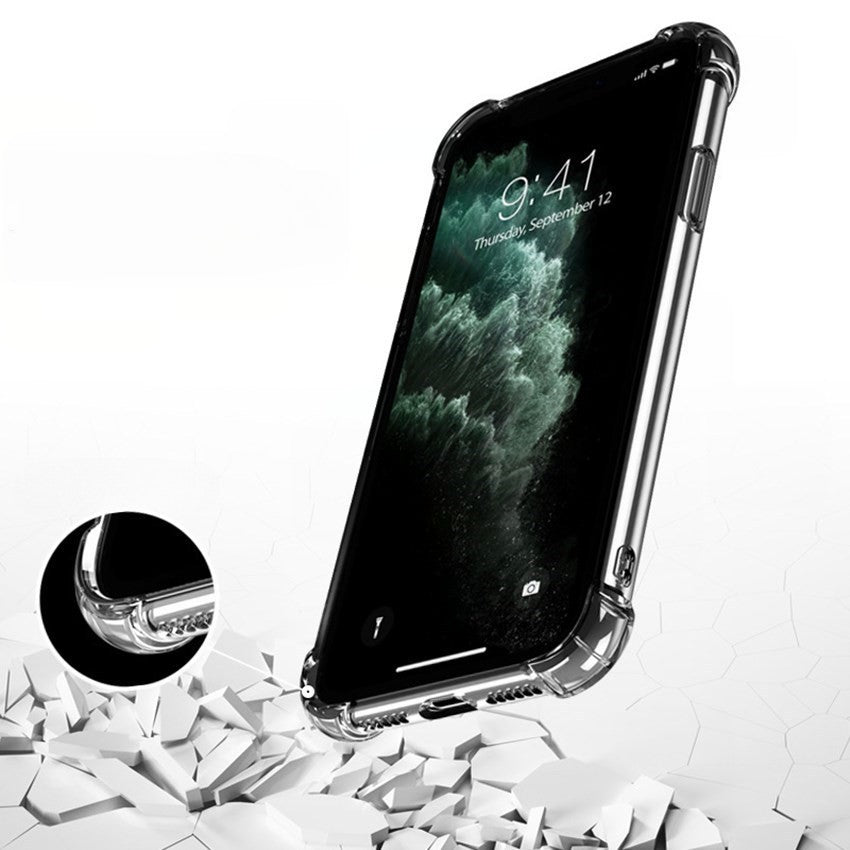Husa protectie pentru Xiaomi Poco X3 Pro, Klevo, TPU, Antisoc, Protectie colturi, Rezistenta la impact, 1.5 mm, Transparenta