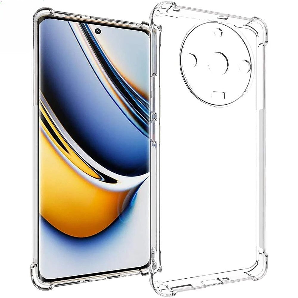 Husa protectie pentru Realme C11 2021, Klevo, TPU, Antisoc, Protectie colturi, Rezistenta la impact, 1.5 mm, Transparenta