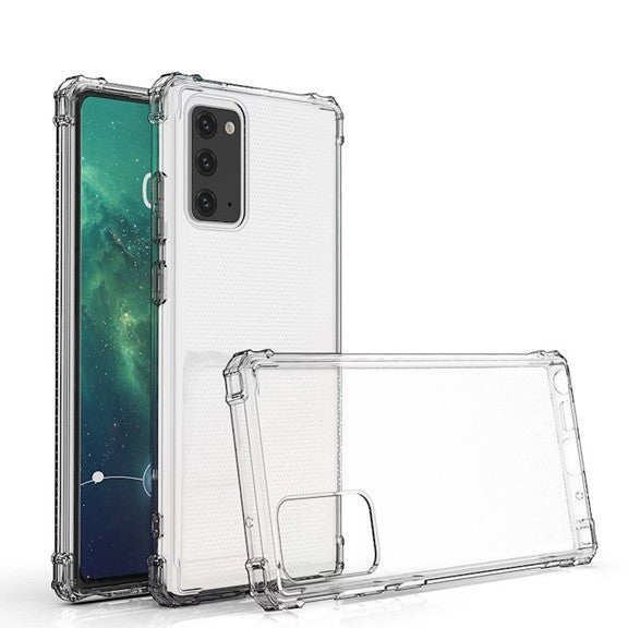 Husa Protectie,, Klevo, compatibila cu Samsung S20, TPU Antisoc, Protectie Colturi, Rezistenta la Impact, 1.5 mm, Transparenta