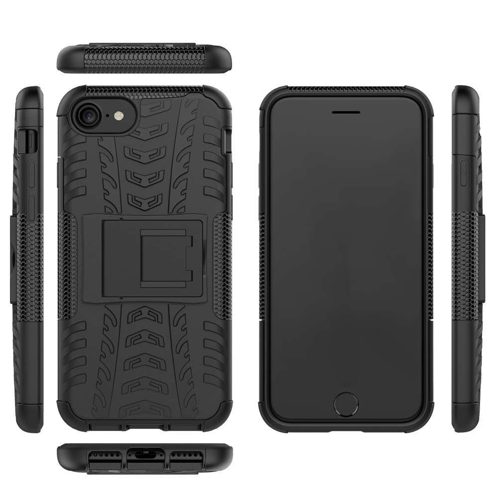 Husa protectie Klevo pentru Samsung A71 Defender Model 3 cu Suport, Negru